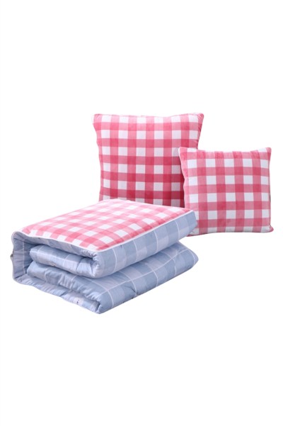 Order solid color plaid crystal velvet dual-purpose pillow quilt Car sofa cushion pillow manufacturer 40*40cm / 45*45cm / 50*50cm TAGS Neighborhood Welfare Association Booth Game Show Online Event ZOOM MEETING Event TEE, Online Event Gifts SKBD027 detail view-17